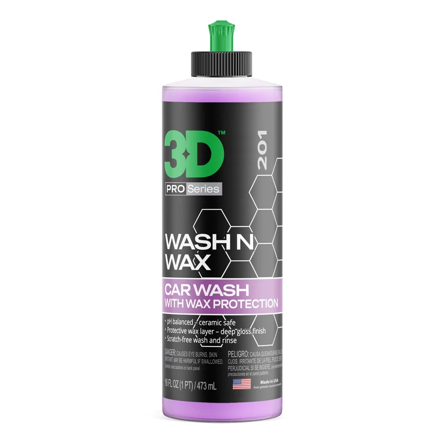 3D Wash & Wax شامبو غسيل مع واكس