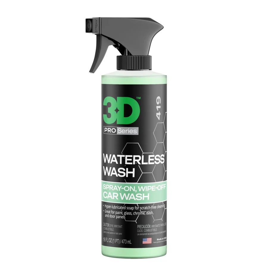 3D Waterless Wash — تنظيف خفيف بدون شطف